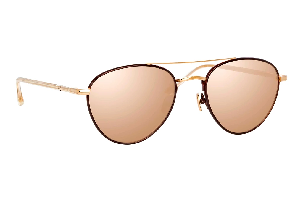 Linda Farrow   LFL954 C5 ROSE GOLDROSE GOLD AND COPPER