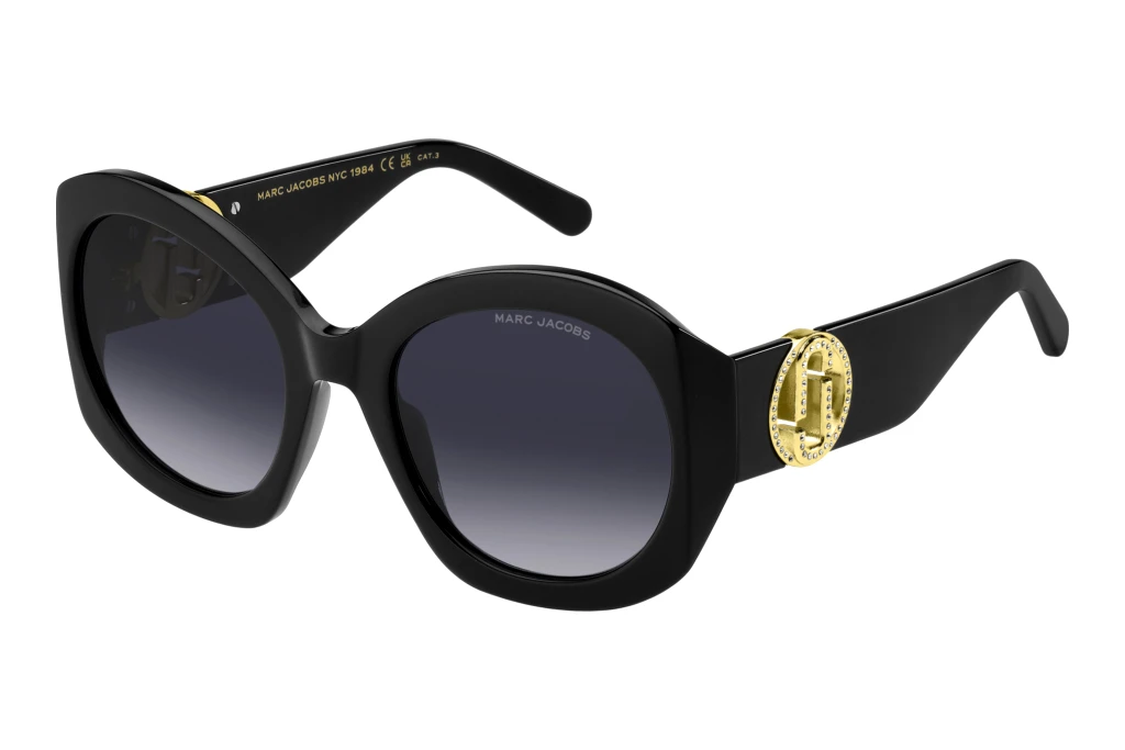 Marc Jacobs   MARC 722/S 2M2/9O DARK GREY SHADEDBLACK GOLD