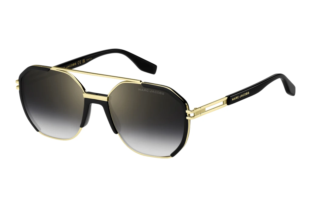 Marc Jacobs   MARC 749/S RHL/FQ GREY SHADED GOLD MIRRORGOLD BLACK 2