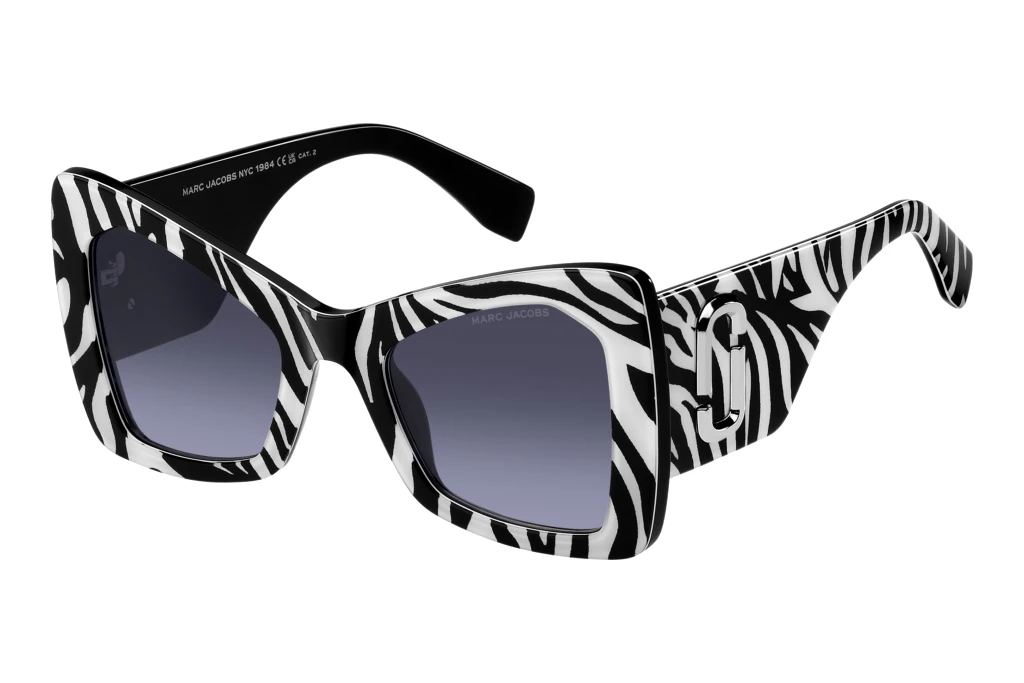 Marc Jacobs   MARC 761/S 03K/GB GREY AZUREPATTERN BLACK WHITE