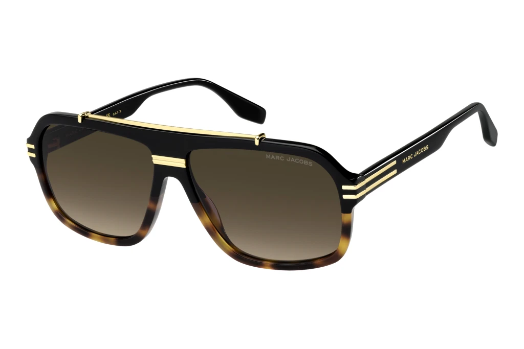 Marc Jacobs   MARC 840/S W4A/HA BROWN SHADEDBLACK SHADED HAVANA