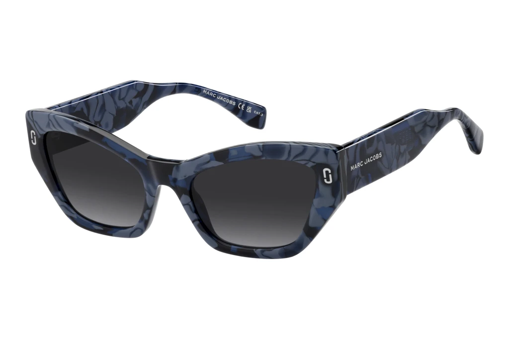 Marc Jacobs   MJ 1117/S NUM/9O DARK GREY SHADEDMARBLE BLUE