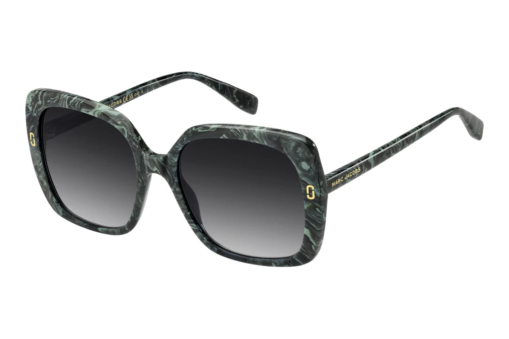 Marc Jacobs   MJ 1138/S JRI/9O DARK GREY SHADEDMARBLE GREEN