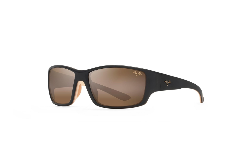 Maui Jim   Local Kine H810-25MC HCL® BronzeMtt Dark Trans Brown/Tan/Cream