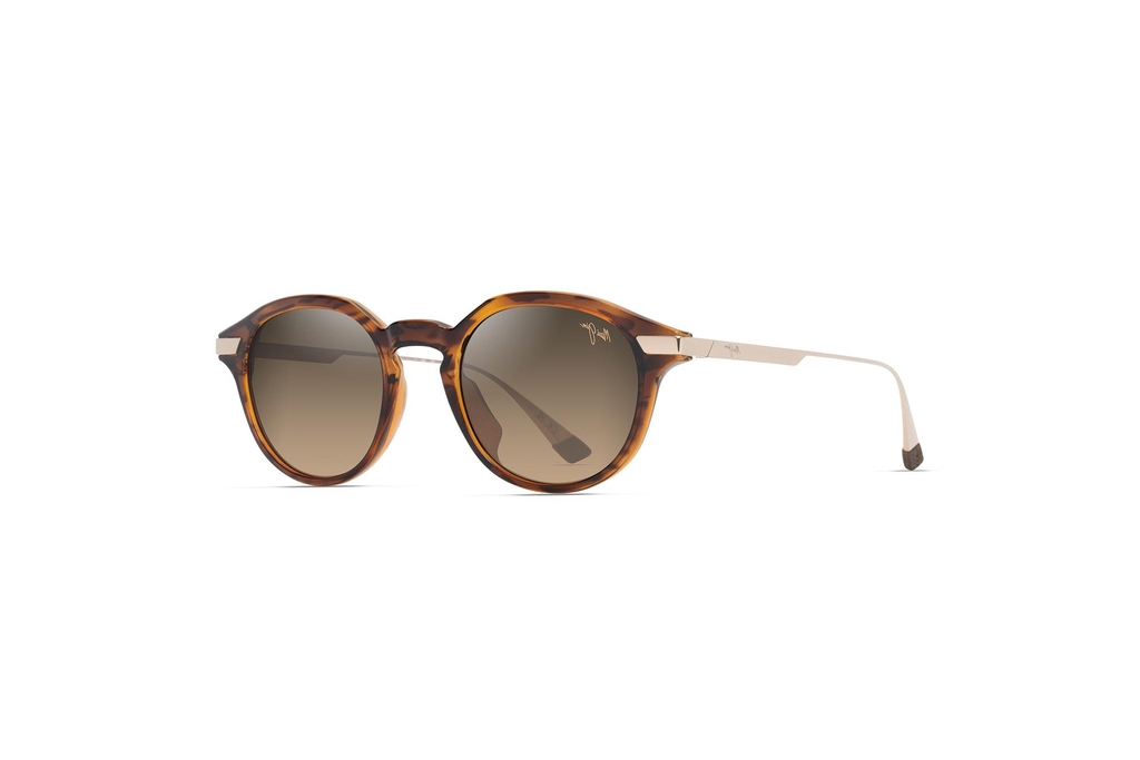 Maui Jim   Momi HS622-10 HCL® BronzeShiny Dark Havana w/Gold