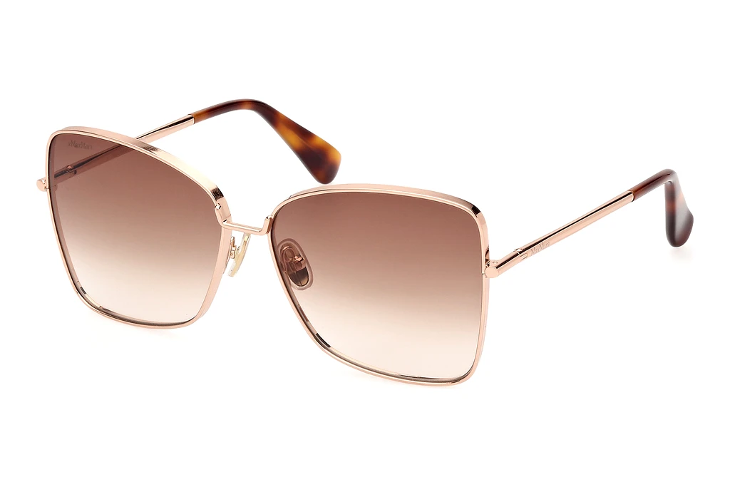 Max Mara   MM0097 28F braun verlaufendGlänzend Rose Gold
