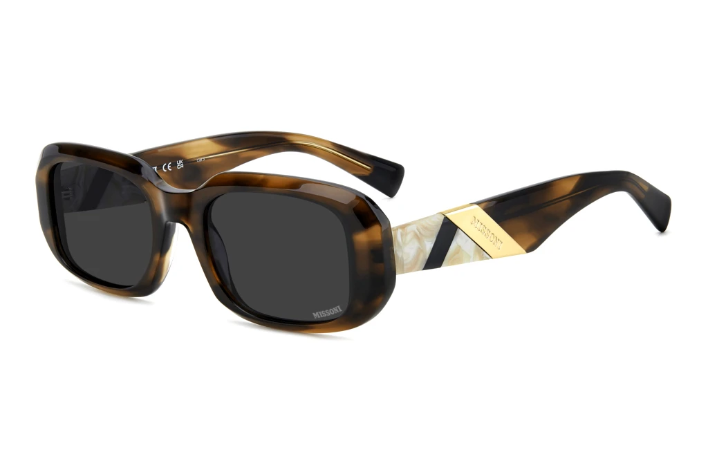 Missoni   MIS 0220/S KVI/IR GREYSTRIPED BROWN