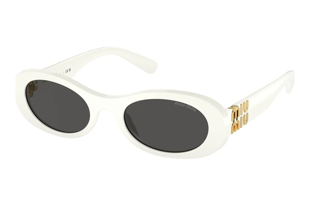 Miu Miu   MU 06ZS 1425S0 Dark GreyWhite Ivory