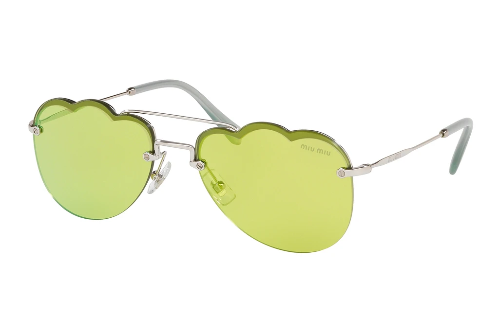 Miu Miu   MU 56US 1BC181 GREEN FLASH YELLOWSILVER
