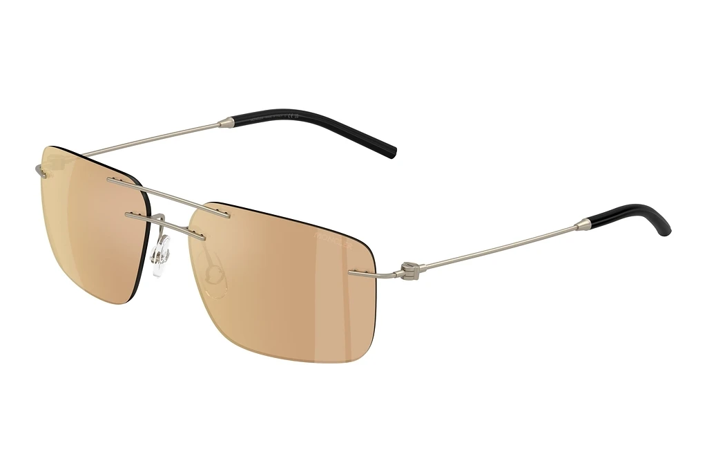 Moncler   ME4003 10037J Dark Brown Mirror Rose GoldMatte Bronze