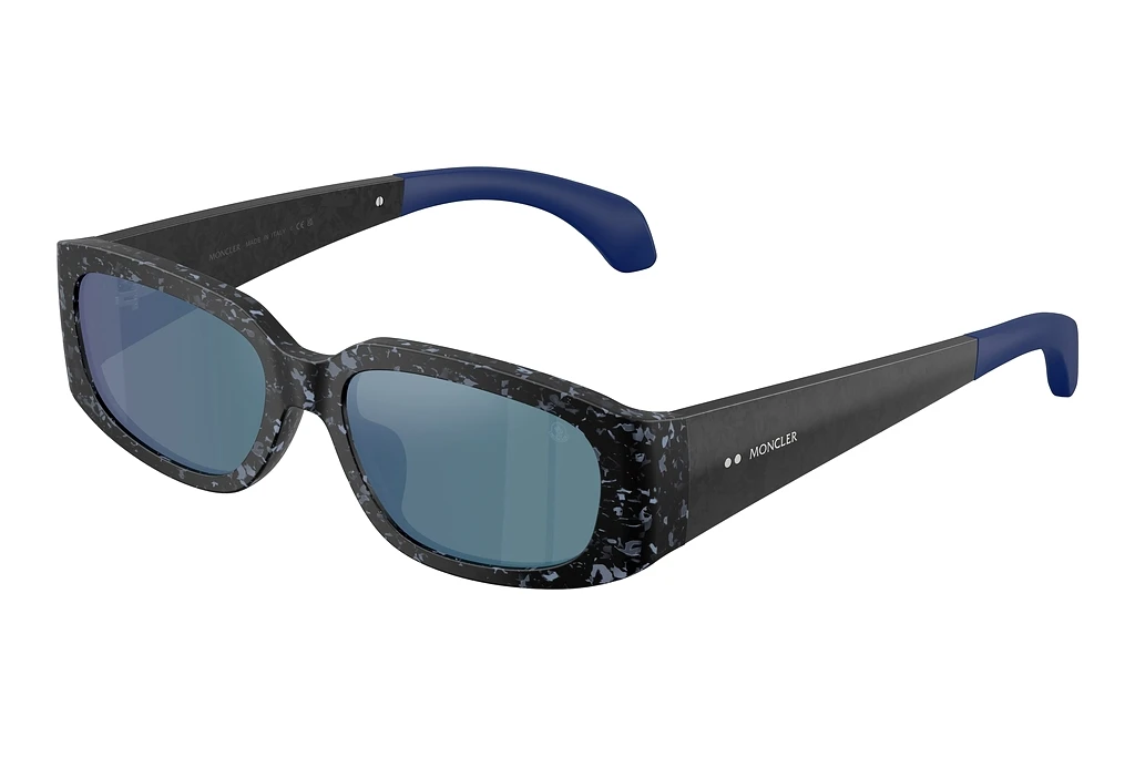 Moncler   ME6014U 303325 Mirror BlueMatte Granite