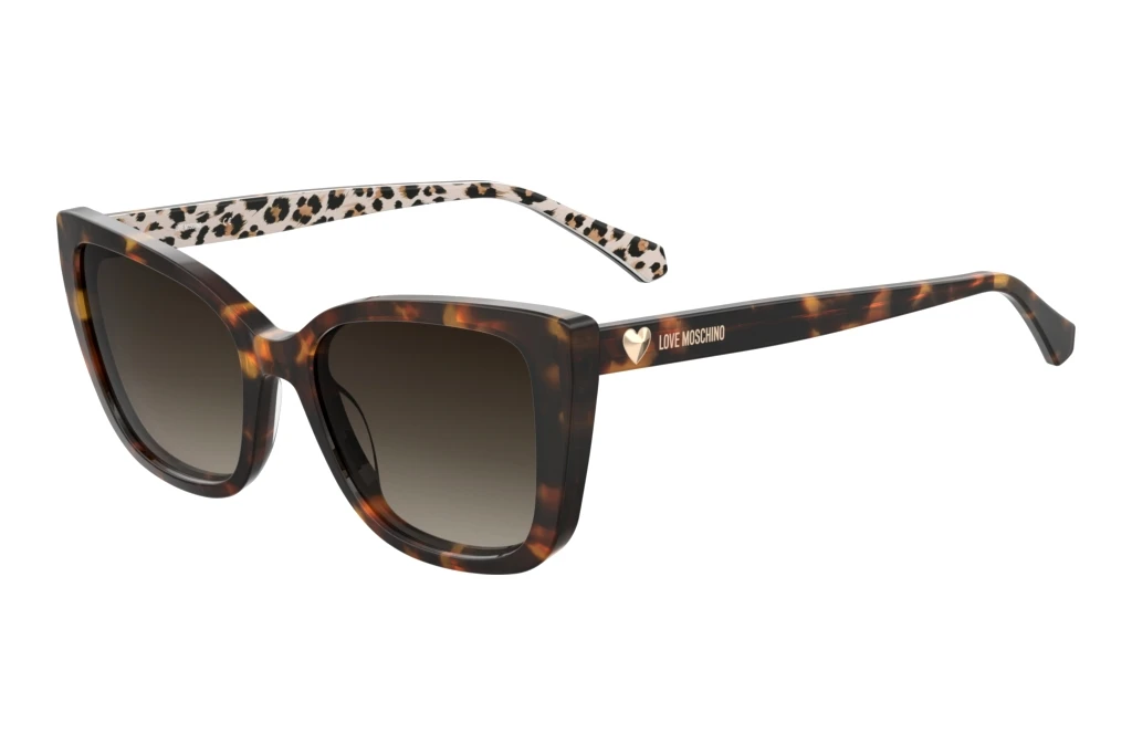 Moschino   MOL073/S H7P/HA BROWN SHADEDPATTERN HAVANA