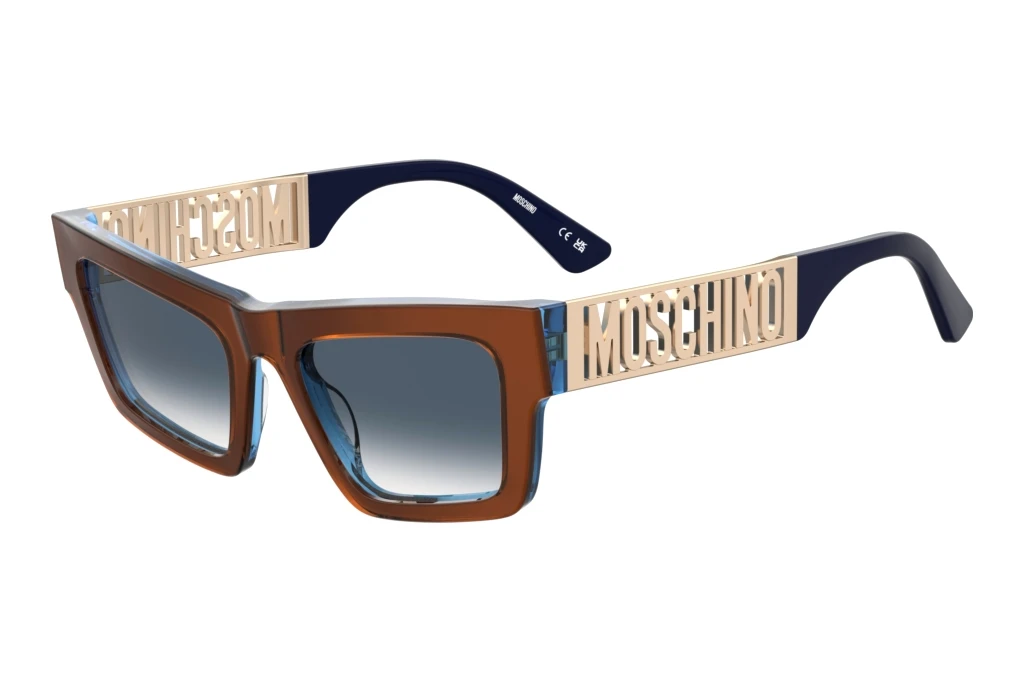 Moschino   MOS171/S I7B/08 DK BLUE SHADEDMETALIZED BRONZE