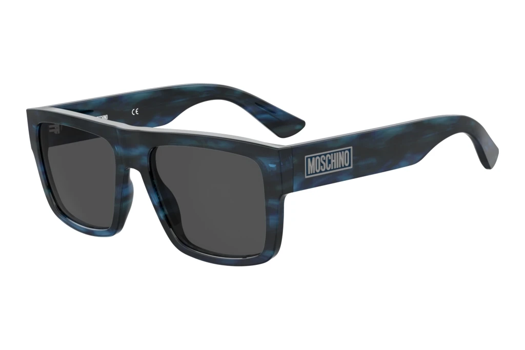 Moschino   MOS187/S 38I/IR GREYBLUE HORN