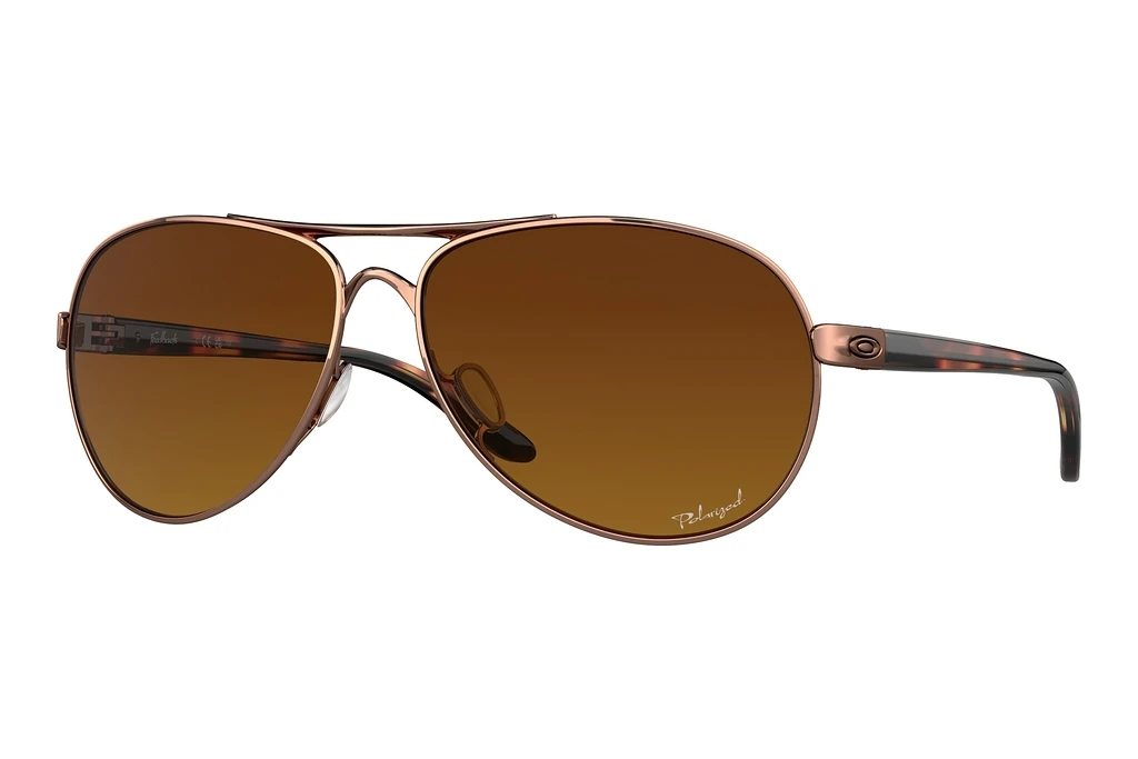 Oakley   OO4079 407914 Brown Gradient PolarizedRose Gold