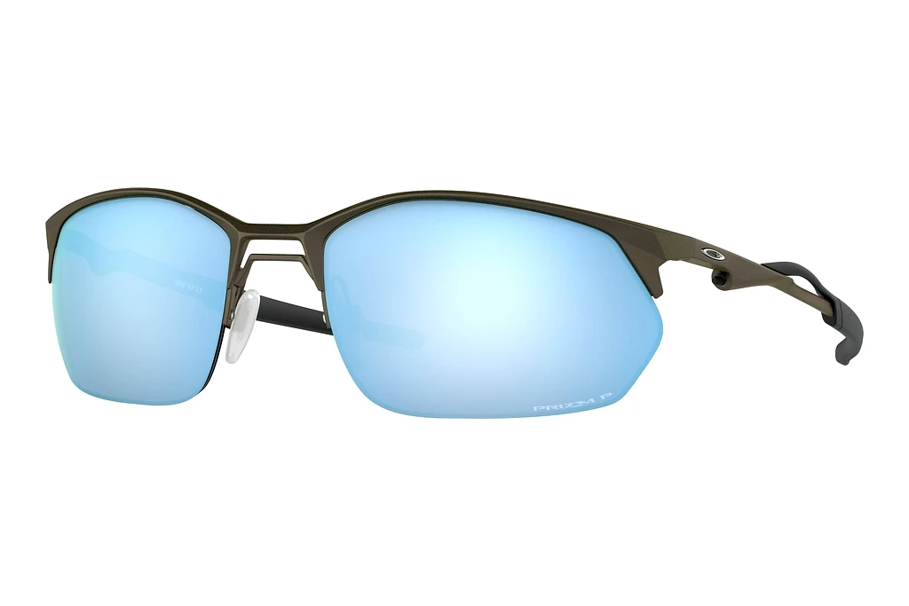 Oakley   OO4145 414506 Prizm Deep Water PolarizedSatin Lead