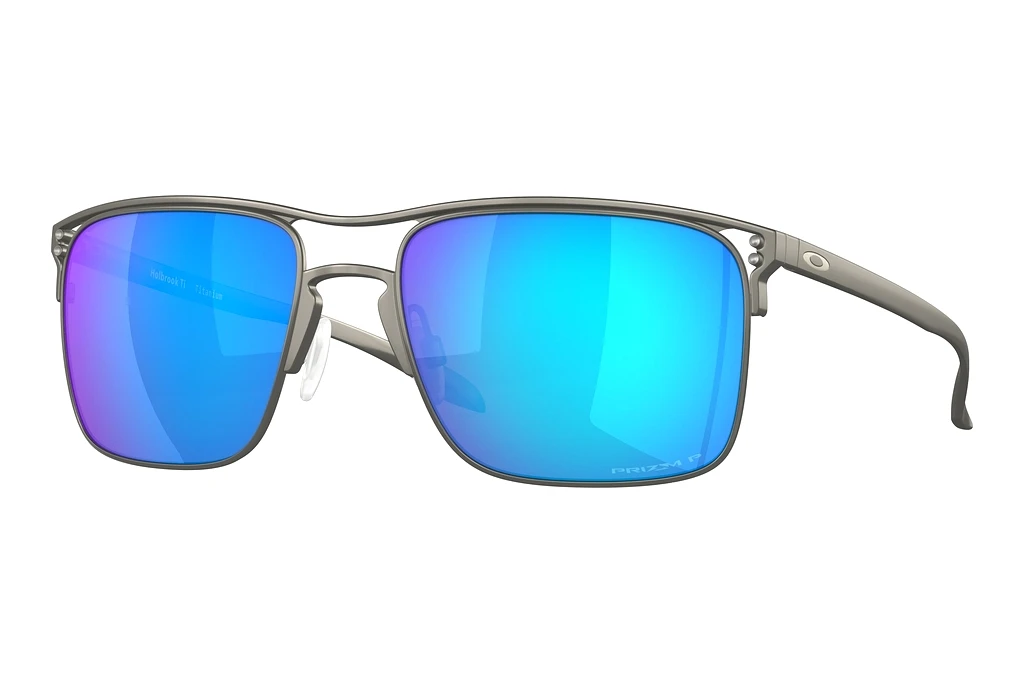Oakley   OO6048 604804 Prizm Sapphire PolarizedMatte Gunmetal