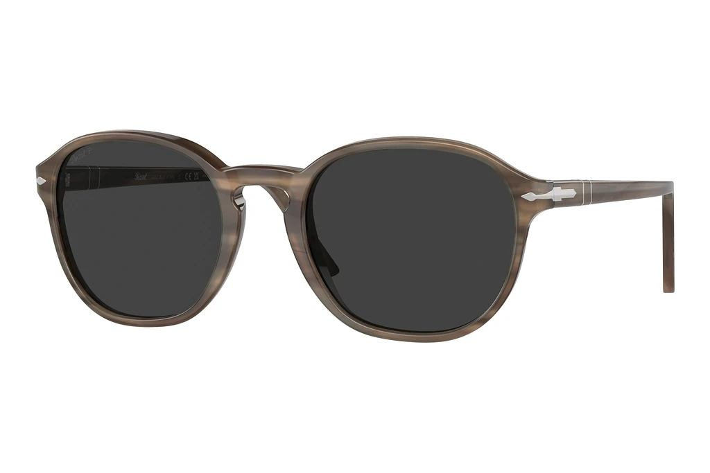 Persol   PO3343S 120848 Polar Black GreyStriped Brown