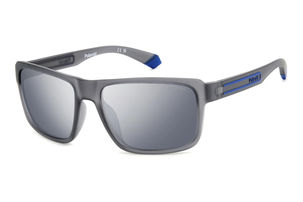 Polaroid   PLD 2158/S RIW/EX GREY SILVER MIRROR POLARIZEDMATTE GREY