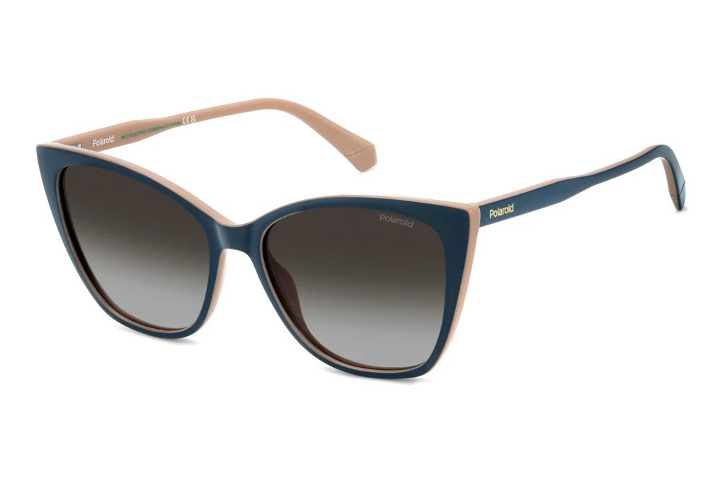 Polaroid   PLD 4181/S DB1/LA BROWN SHADED POLARIZEDTEAL PINK
