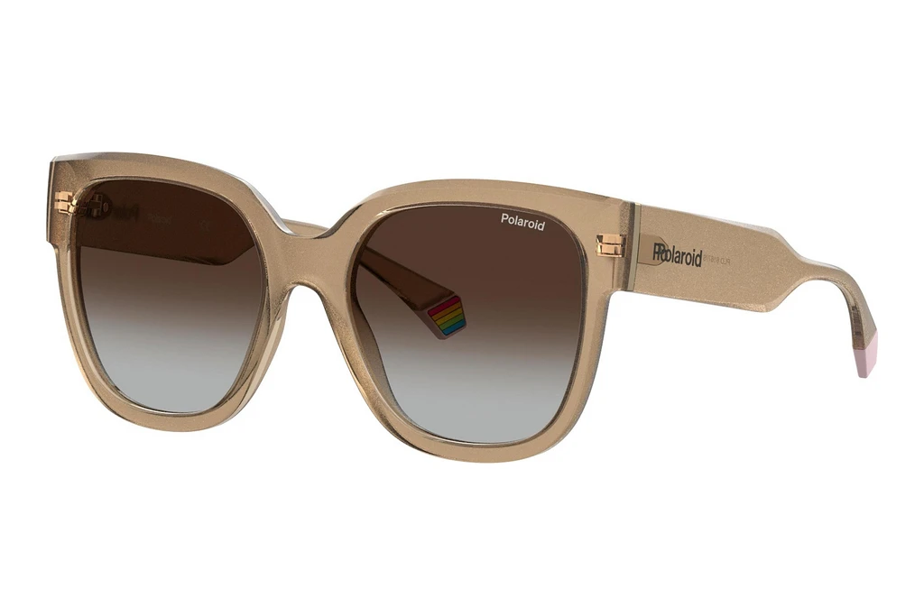 Polaroid   PLD 6167/S 10A/LA BROWN SHADED POLARIZEDBEIGE