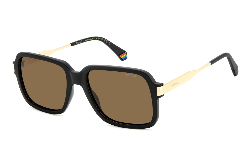 Polaroid   PLD 6220/S/X 003/SP BRONZE POLARIZEDMATTE BLACK