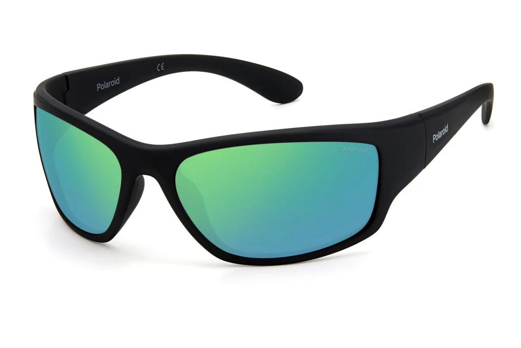Polaroid   PLD 7005/S 3OL/5Z GREYGREEN MIRROR POLARIZEDMATTE BLACK GREEN