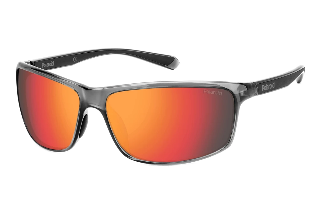 Polaroid   PLD 7036/S KB7/OZ RED MULTILAYER POLARIZEDGREY