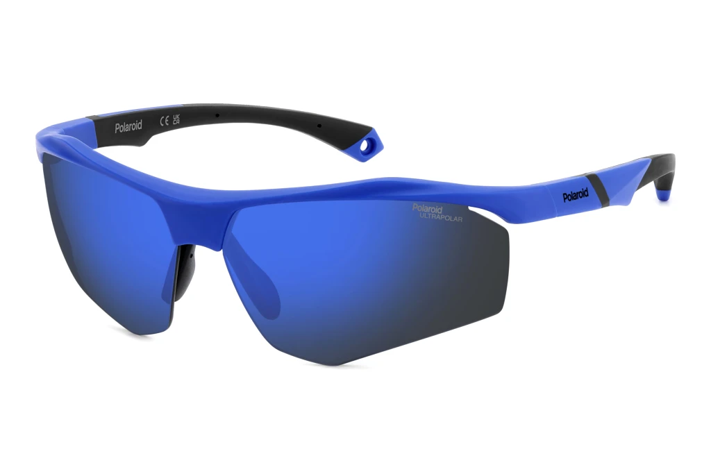 Polaroid   PLD 7055/S FLL/QG BLUE MIRROR POLARIZED HIGH CONTRASTMATTE BLUE