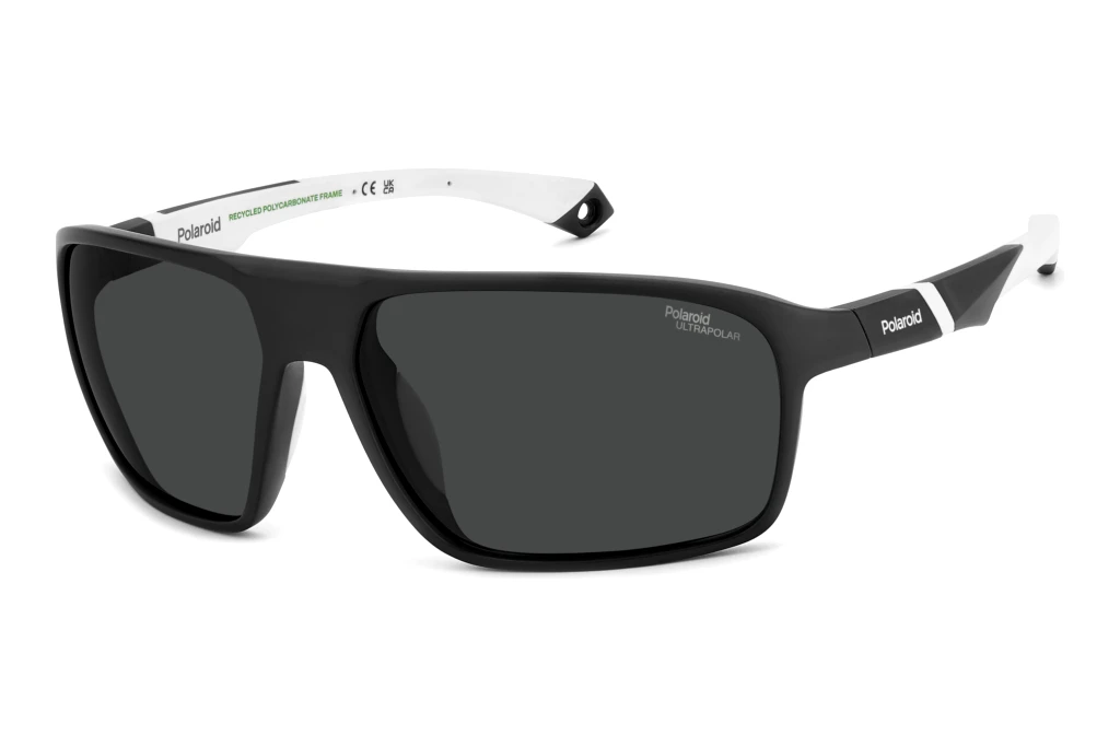 Polaroid   PLD 7058/S 003/E3 GREY POLARIZED HIGH CONTRASTMATTE BLACK