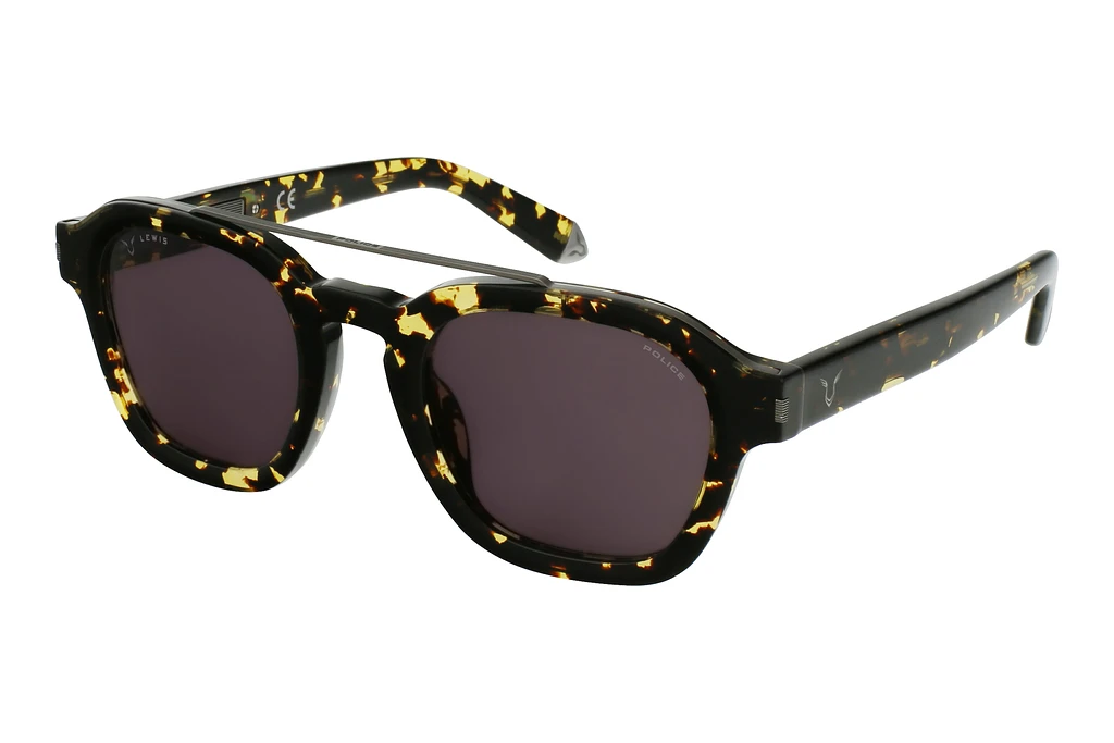 Police   SPLC47 0789 BROWNVARIEGATO MARRON