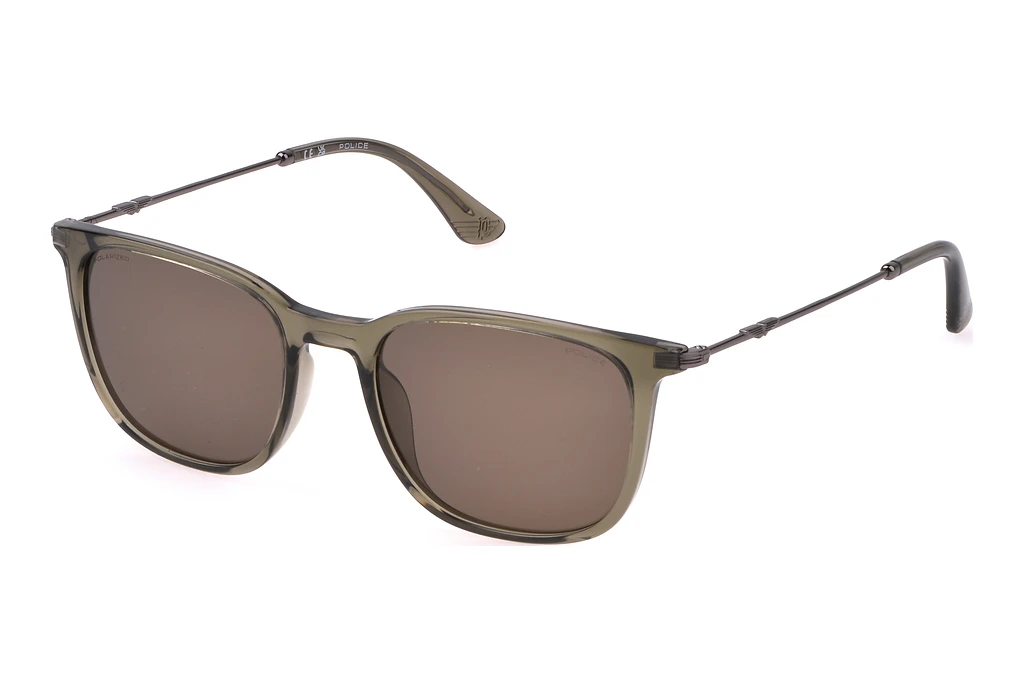 Police   SPLL77 G61P SMOKESHINY TRANSP.GREEN