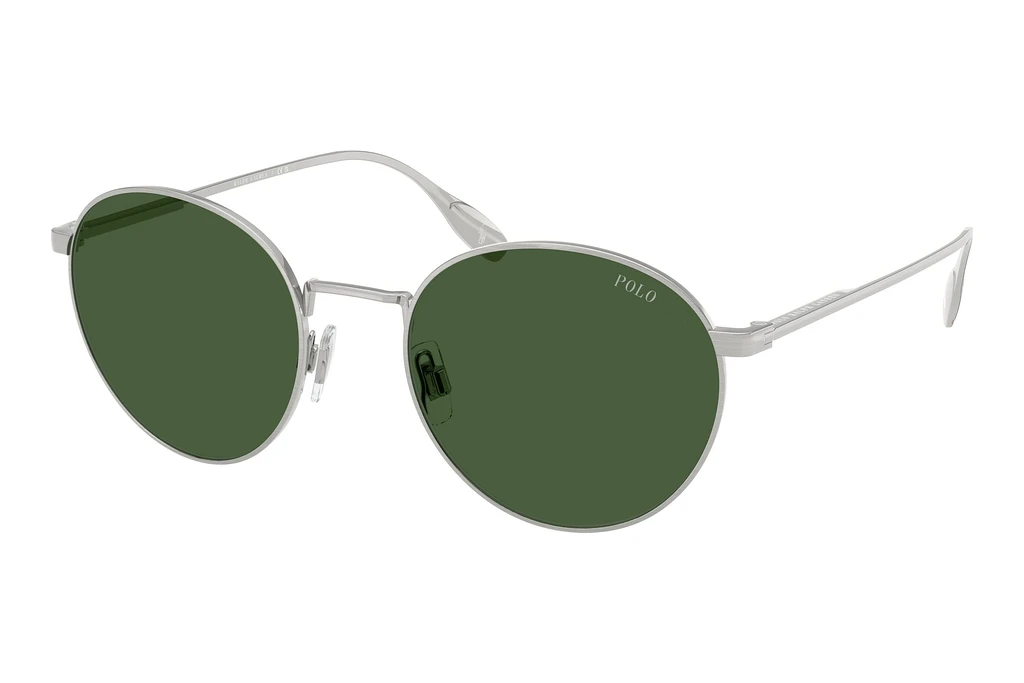 Polo   PH3158 942371 Bottle GreenBrushed Silver