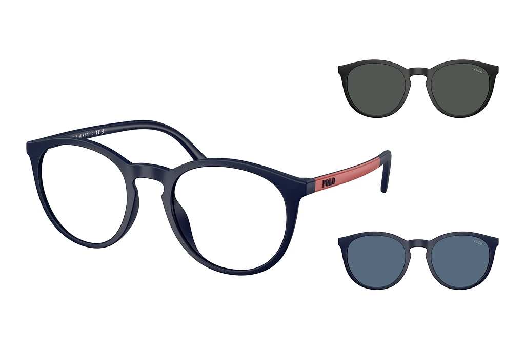 Polo   PH4183U 601587 Dark GreyMatte Navy Blue