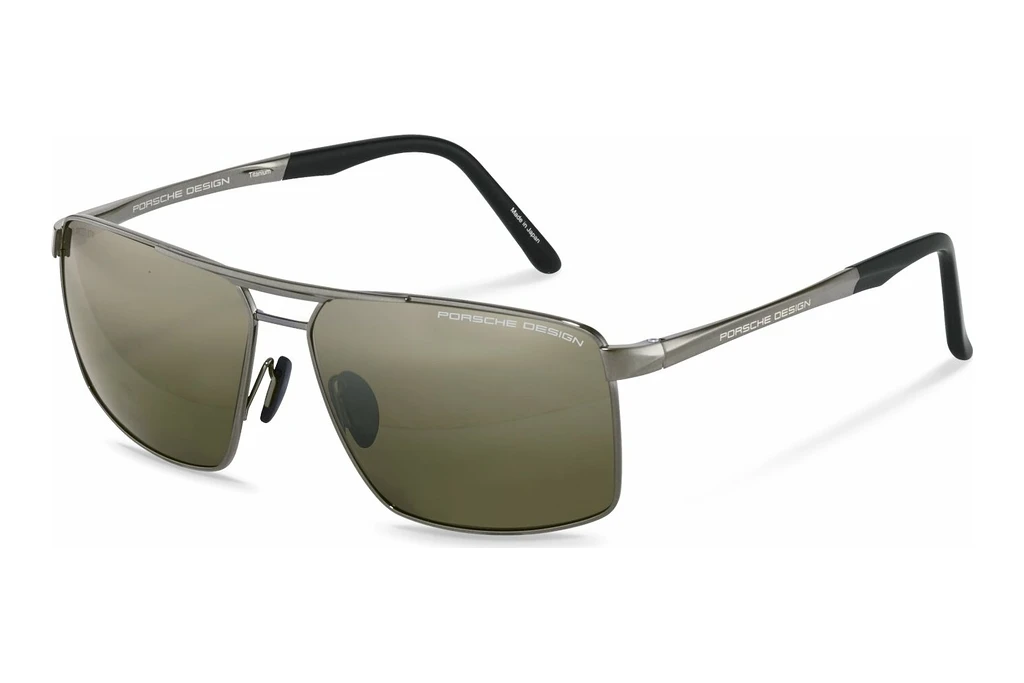 Porsche Design   P8918 B GREEN/DEG.MIRROR SILVERgrey metal, black