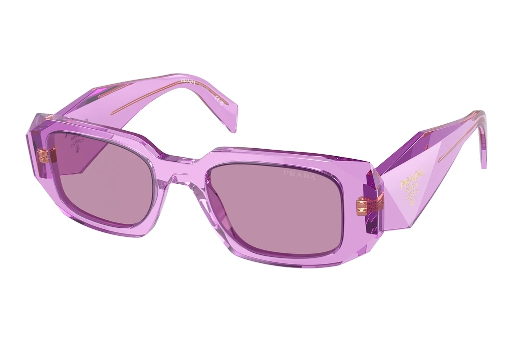 Prada   PR 17WS 13R07Q Dark Violet Mirror Silver IntTransparent Amethyst