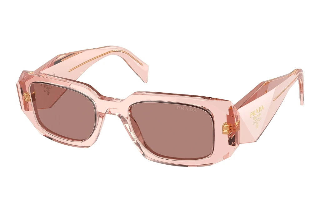 Prada   PR 17WS 19Q10D Light BrownTransparent Peach