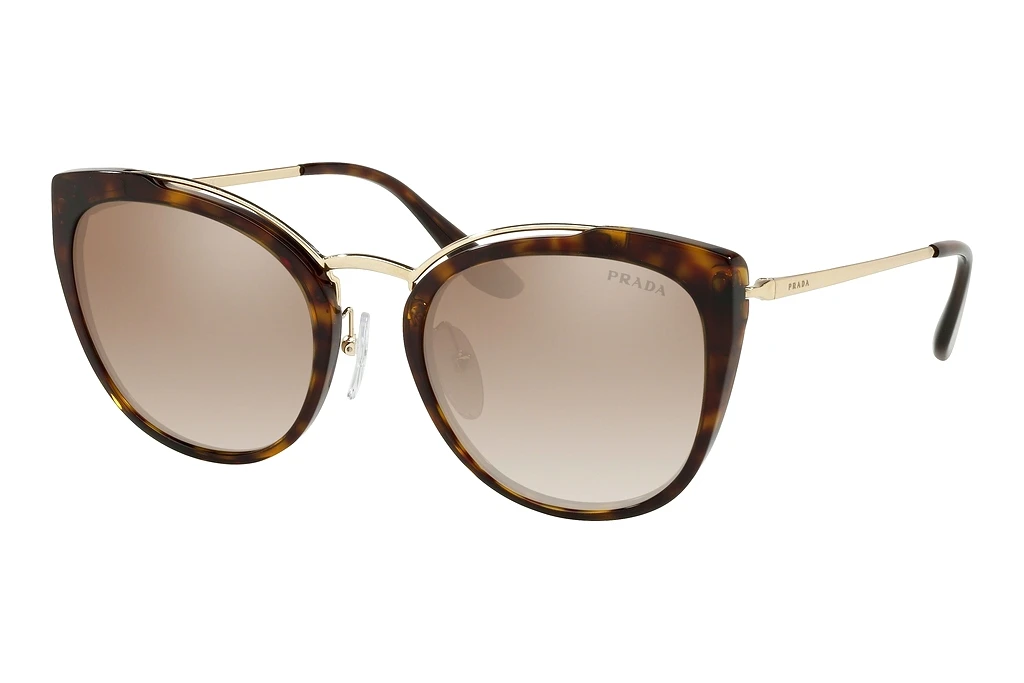 Prada   PR 20US 2AU4P0 Brown Gradient Grey Mirror SilverPale Gold/Havana