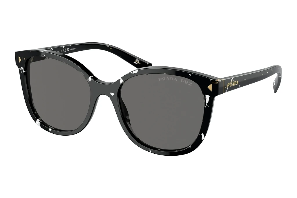 Prada   PR 22ZS 15S5Z1 Dark Grey PolarizedBlack Crystal Tortoise