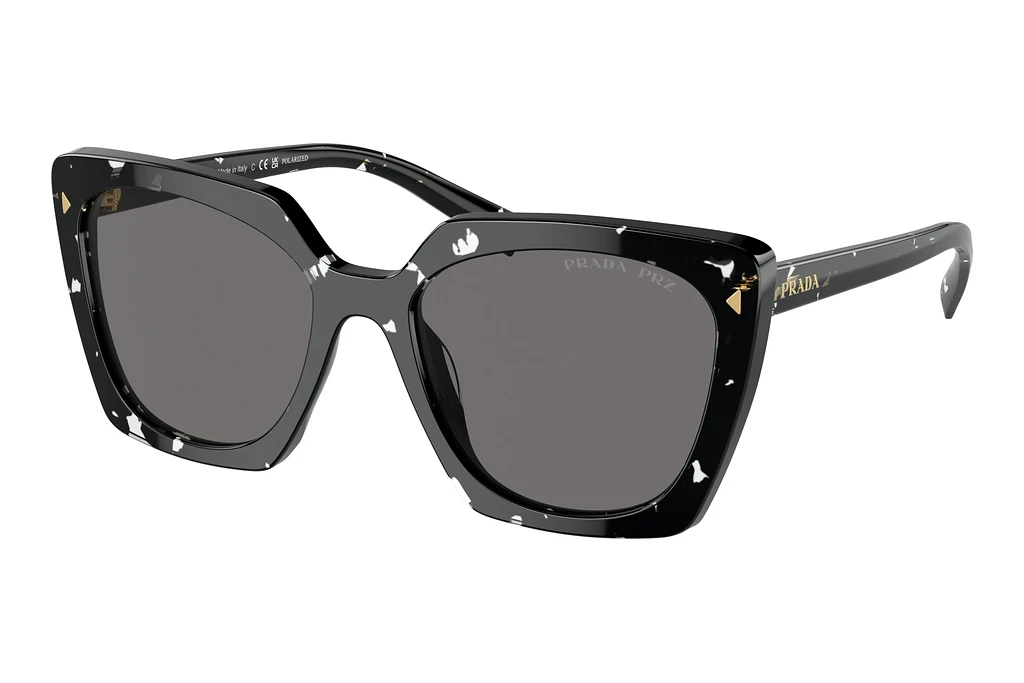 Prada   PR 23ZS 15S5Z1 Dark Grey PolarizedBlack Crystal Tortoise
