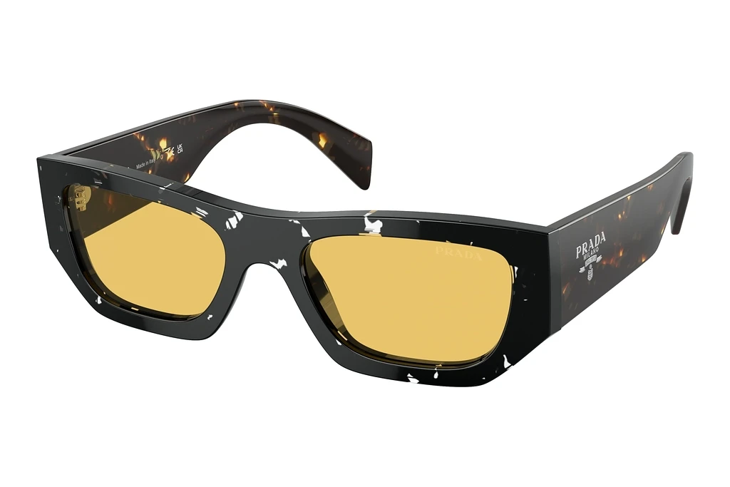 Prada   PR A01S 15O10C YellowHavana Black Transparent