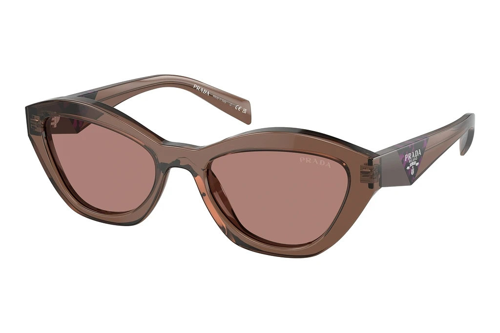 Prada   PR A02S 17O60B Light BrownBrown Transparent
