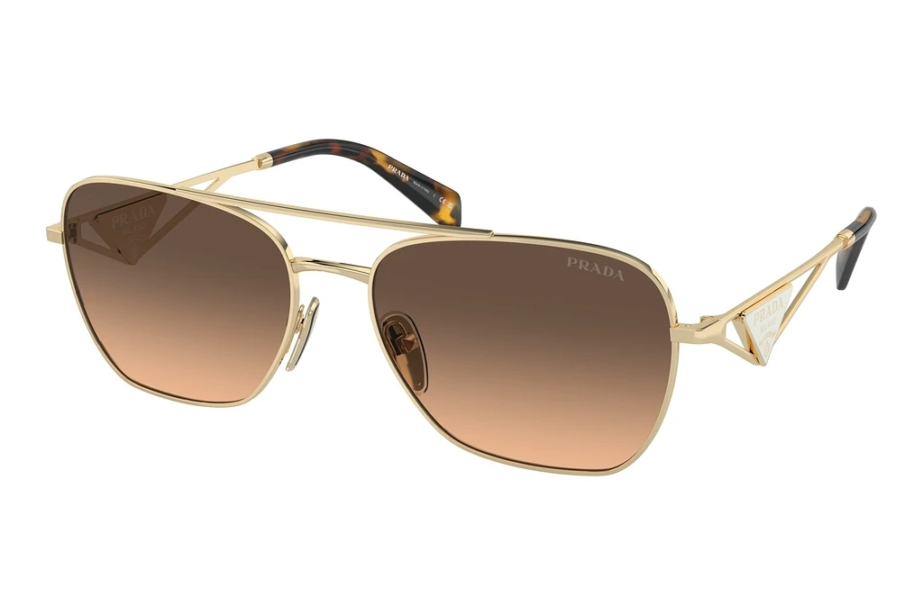 Prada   PR A50S ZVN50C Brown Gradient GreyPale Gold
