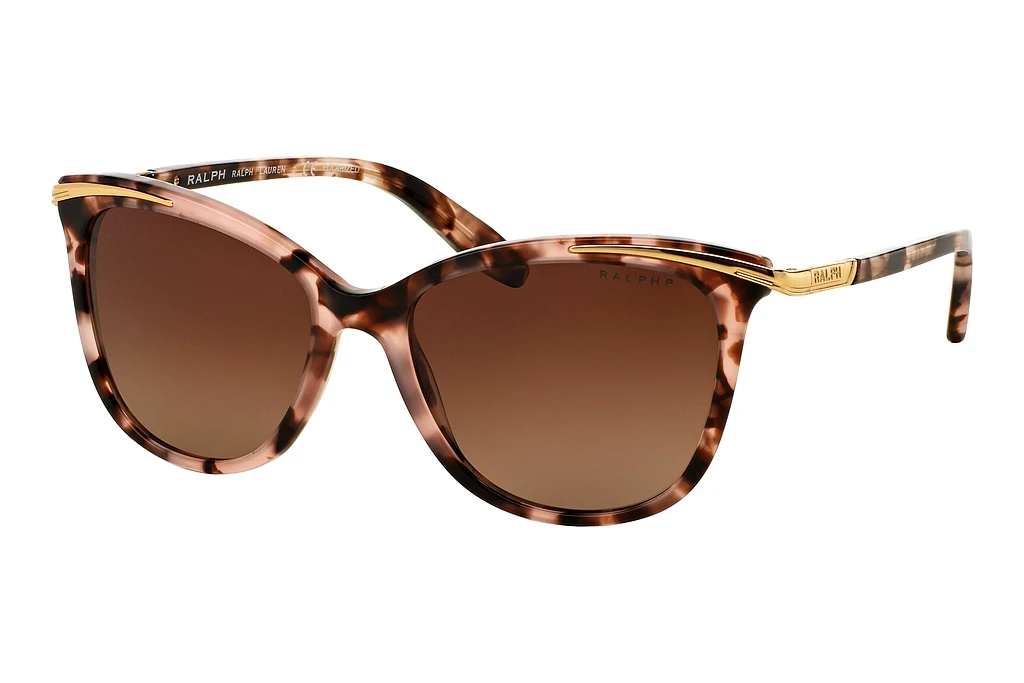 Ralph   RA5203 1463T5 Polarized Gradient BrownShiny Pink Tortoise & Gold