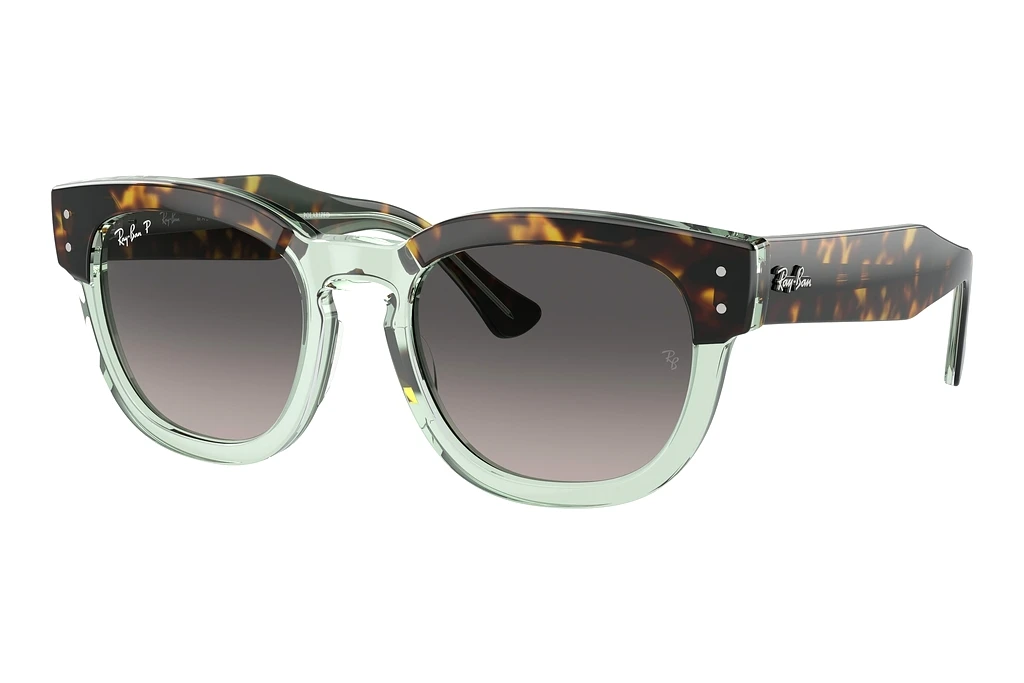 Ray-Ban   RB0298S 1376M3 GreyHavana On Transparent Green