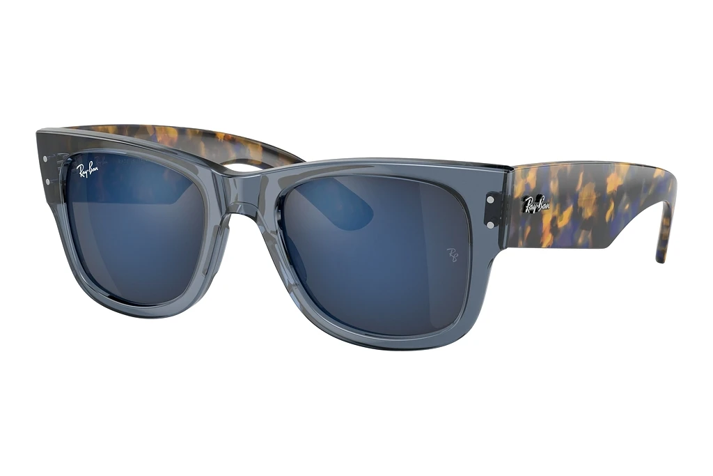 Ray-Ban   RB0840S 6638O4 BlueTransparent Dark Blue