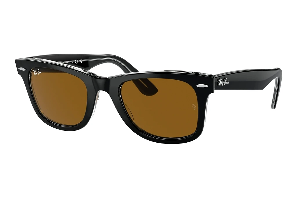 Ray-Ban   RB2140 129433 BrownBlack On Transparent