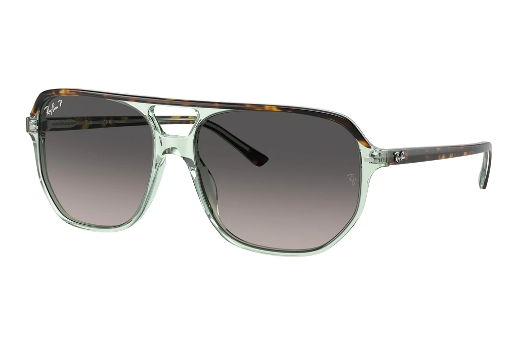 Ray-Ban   RB2205 1376M3 GreyHavana On Transparent Green