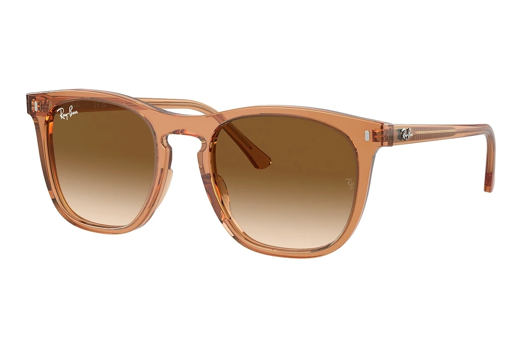 Ray-Ban   RB2210 676451 Clear & BrownTransparent Brown