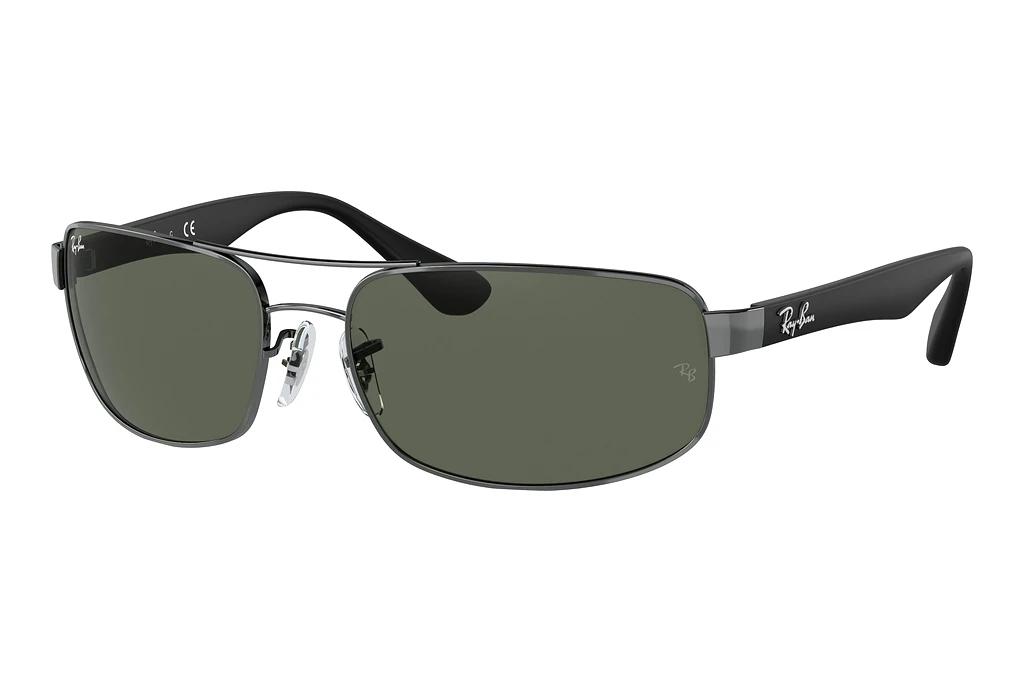 Ray-Ban   RB3445 004 Green Classic G-15Gunmetal